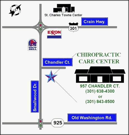 map chiropracticcarecenter